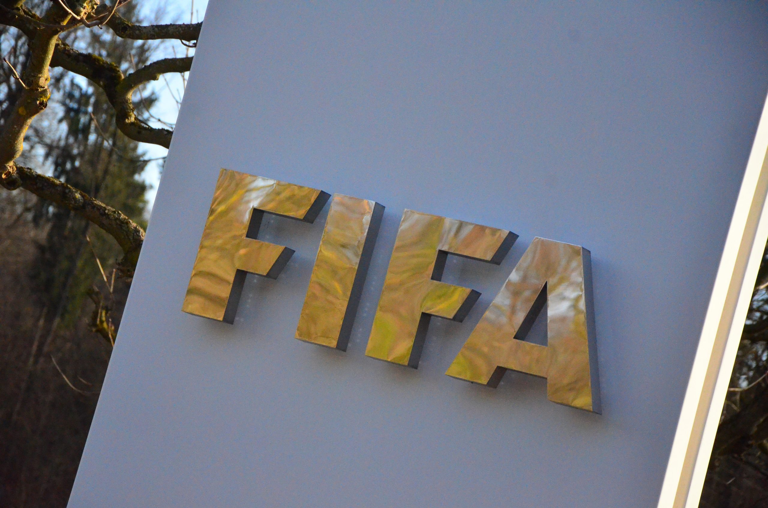 FIFA logo, picture by Ben Sutherland