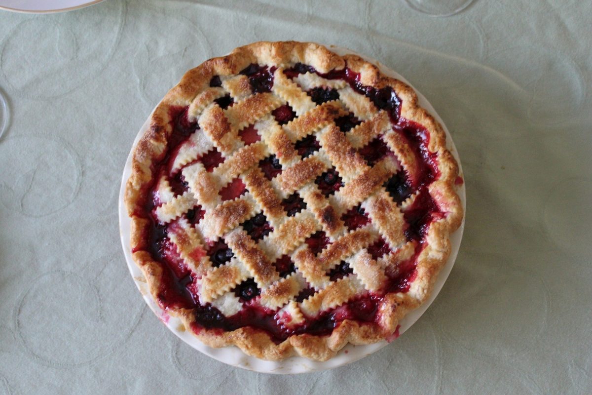 A cherry pie