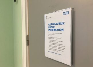 University of Derby prepares its students for a possible outbreak of coronavirus. Photo by Darion Westwood.