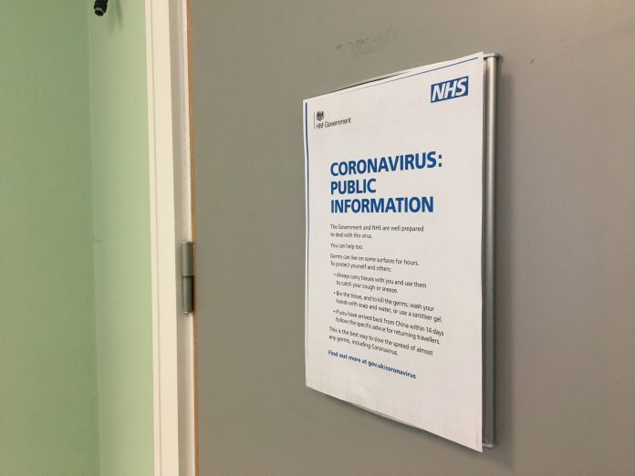 University of Derby prepares its students for a possible outbreak of coronavirus. Photo by Darion Westwood.