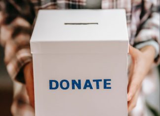 Donations box