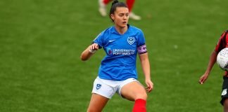 Portsmouth Women's captain Jade Bradley
