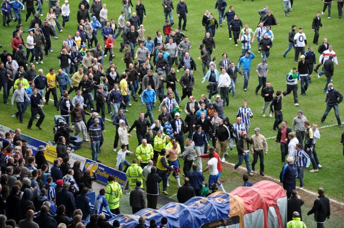 pitch invasion