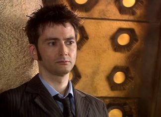 this image shows David Tennant as the 10th Doctor