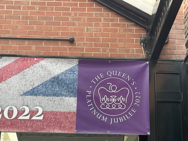 A photo of the Jubilee logo