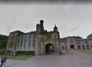 This is an image which shows Ilam Park's entrance