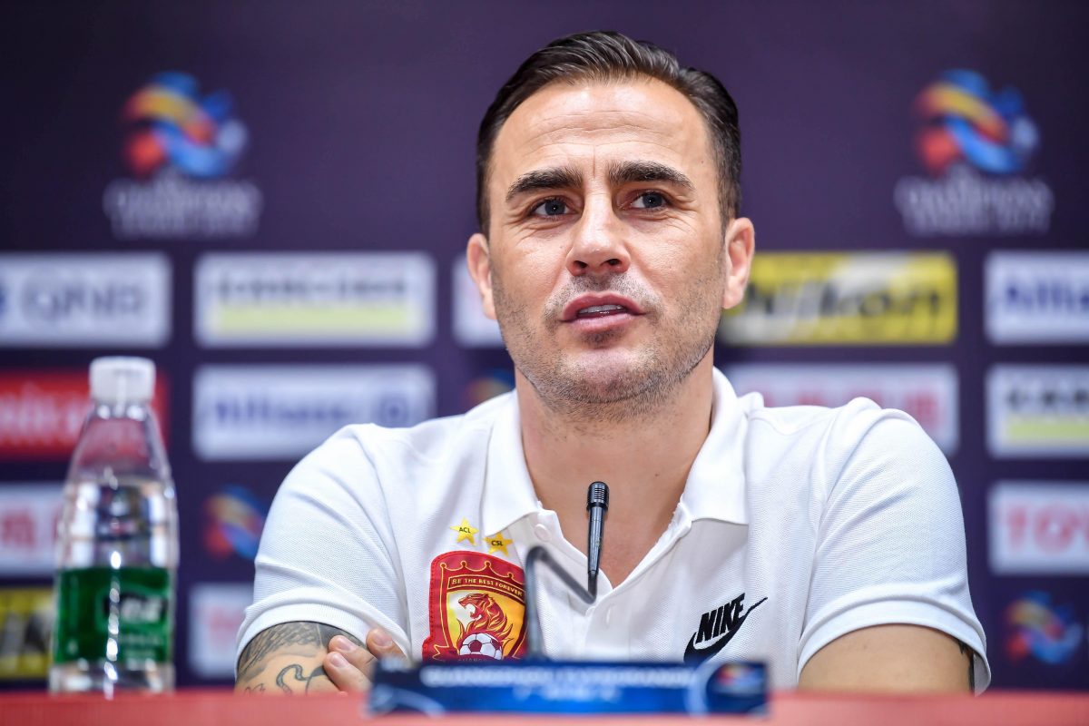 This is an image of Fabio Cannavaro.