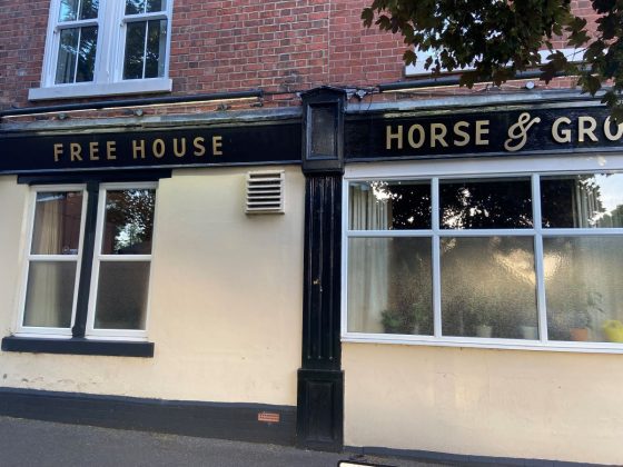 This is an image of Horse and Groom