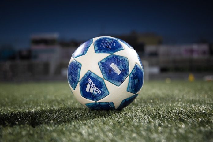 This is an image of a Champions League ball