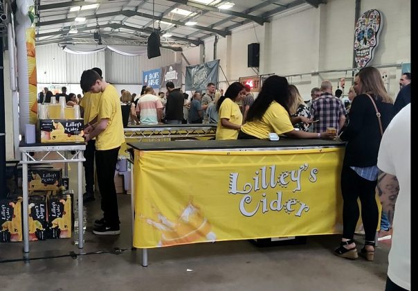 This is an image which shows Lilley's Cider.