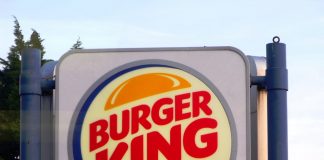 This is an image of a Burger King Sign