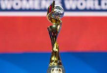 Women's World Cup Trophy, credit Alamy