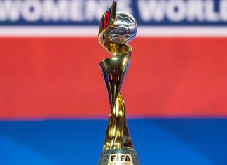 Women's World Cup Trophy, credit Alamy