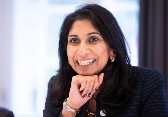 An image of Home secretary Suella Braverman