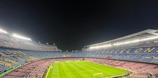 Spotify Camp Nou stadium.