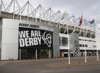 Pride Park, home of Derby County (Credit- Richard Croft, Geograph)