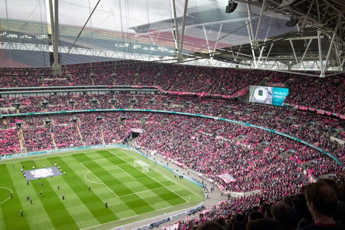 image of wembley stadium interior