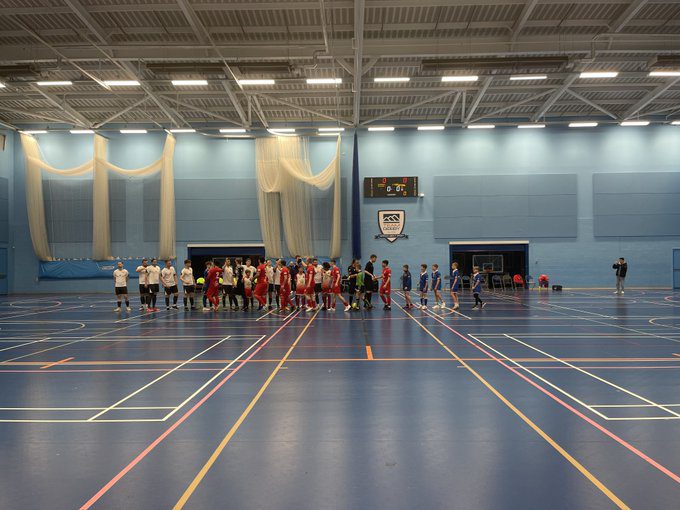 Image of Derby futsal squad at the Sports Centre