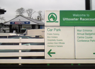 A photo of Uttoxeter Racecourse grounds