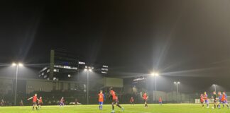 A football match
