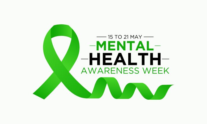 Poster of Mental Health Awareness Week 15-21 May 2024.