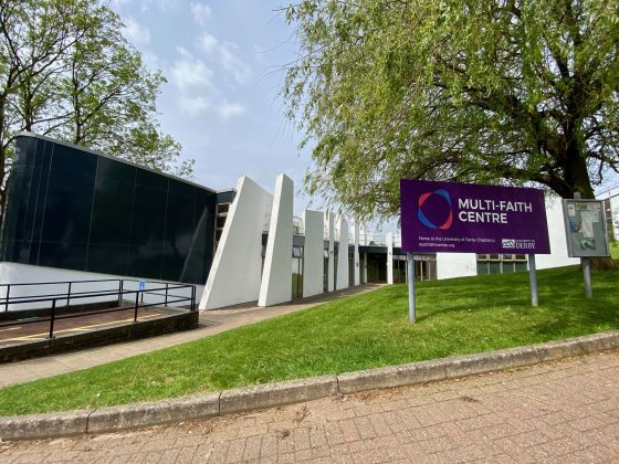 A photo depicting the UOD Multi-Faith Centre at Kedleston Road.