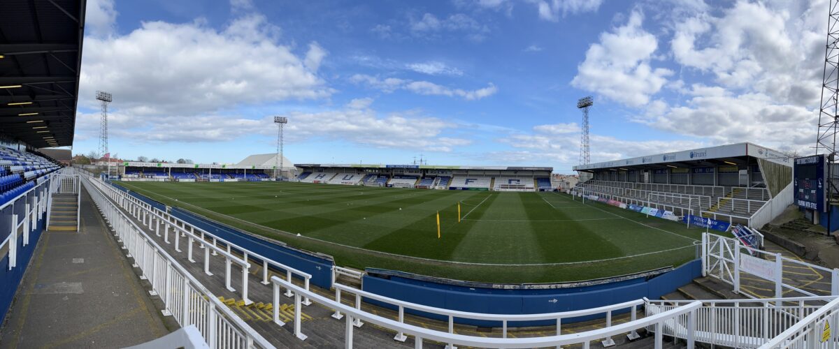 An image of Hartlepool United's stadium.
