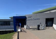 The generational increase in young people using gyms The exterior of the University of Derby Sports Centre