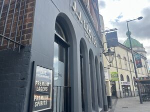 This is a picture of the J.J. Lloyds pub in Derby.
